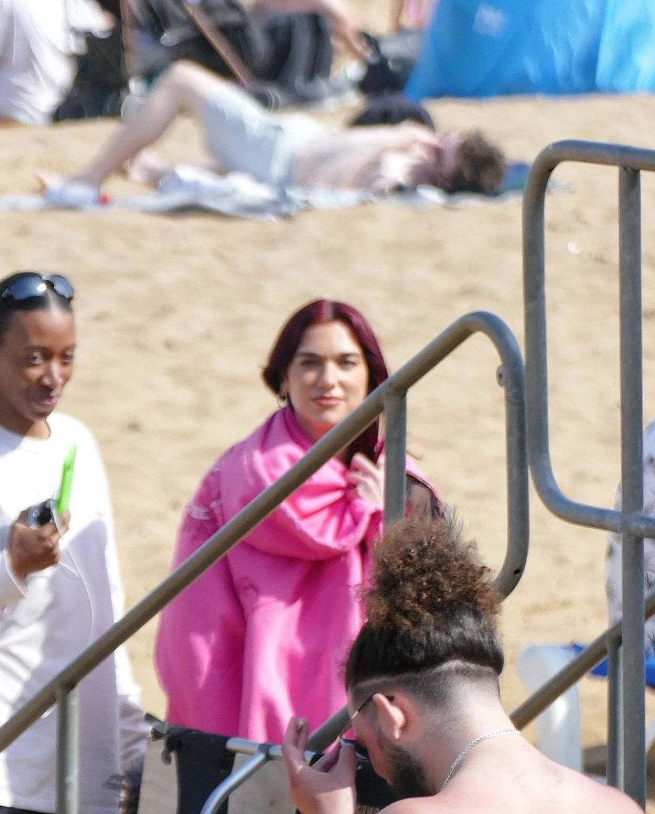 DUA LIPA AT O2 COMMUNICATIONS COMMERCIAL SET IN KENT04